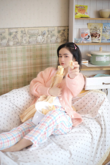 我品尝了妈妈的桃花源